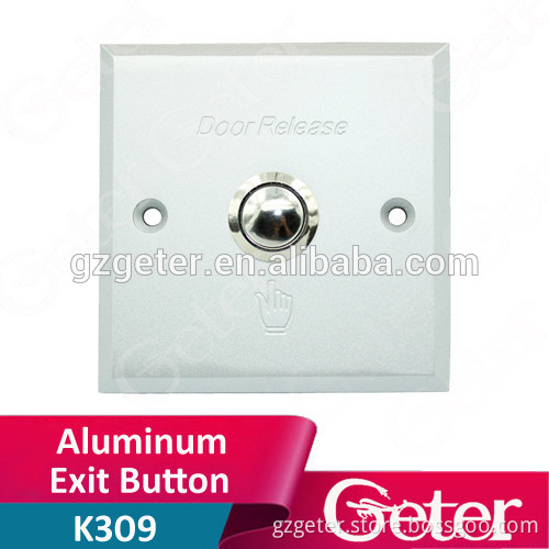 Door metal exit button, exit switch